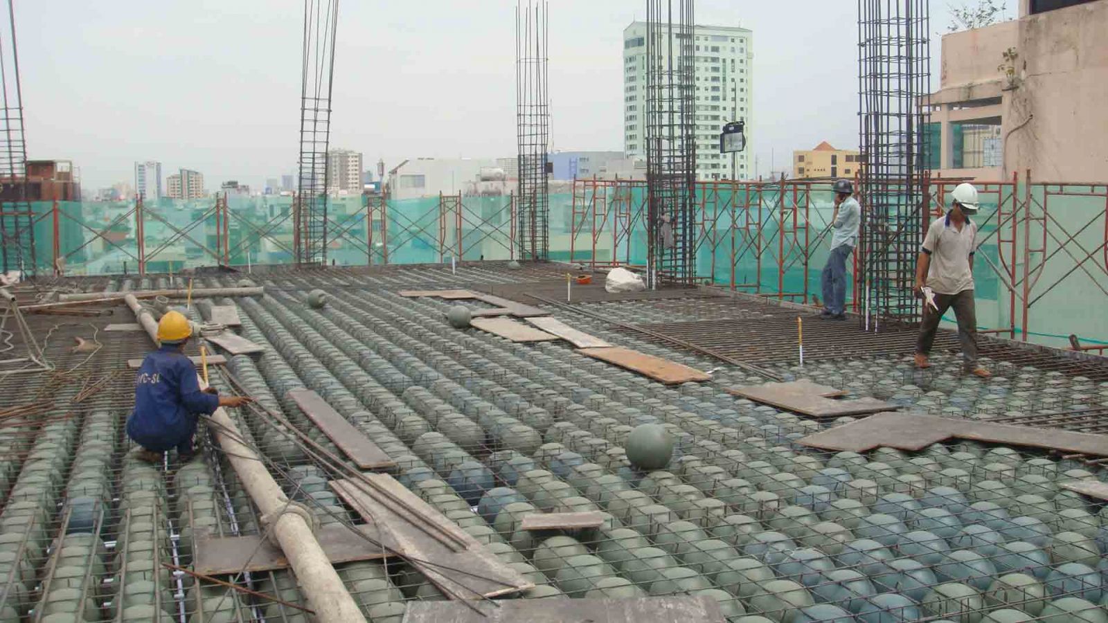 Lưới thép hàn dùng cho sàn bóng - Công Ty TNHH Lưới Thép Hàn Song Hợp Lực
